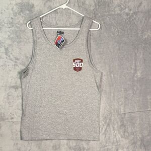 NWT New Indycar Gray Indy 500 Tank Size Small